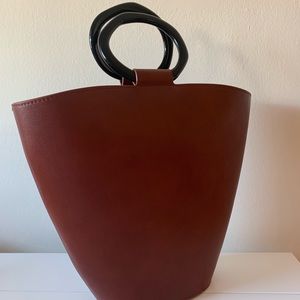 Staud Seberg Bag Brown - New - Bucket/convertible